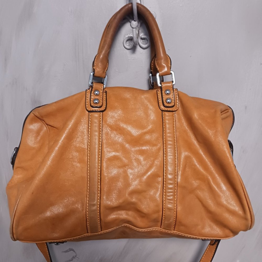 Chocolat Blu Fine Leather Satchel Bag